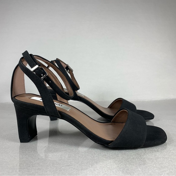 NWT Matt & Nat Women’s Elodie Square Toe Heeled Sandal in Black Size 5 - Picture 9 of 9